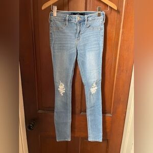 Hollister women’s 1 regular mid-rise jean leggings